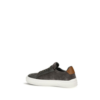 Ferragamo Gancini Suede Sneakers