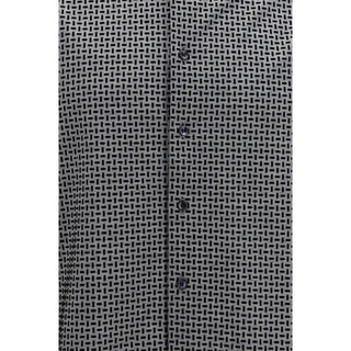 Giorgio Armani Gray Cotton Pattern Shirt