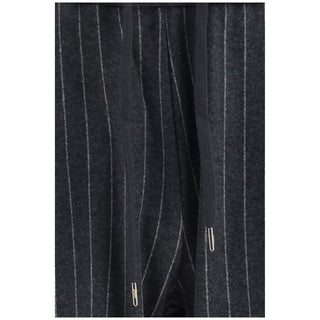 Herno Gray Cotton Casual Pants