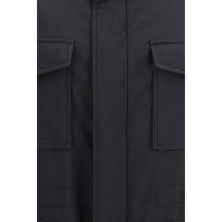 Brioni Blue Wool Oves Aries Full-Length Jacket