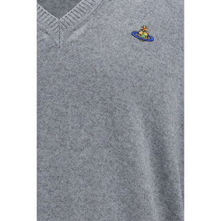 Vivienne Westwood Gray Cotton Sweatshirt