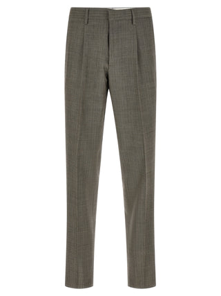Lardini Gray Virgin Wool Two-Piece Suit