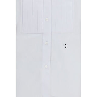 Fendi White Cotton Dress Shirt