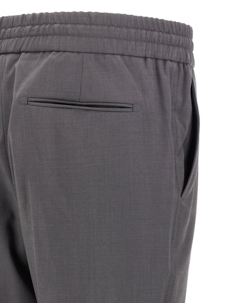 Brioni Gray Wool Casual Pants