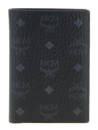 MCM Black Polyethylene Wallet