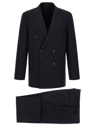 Brioni Blue Wool Two-Piece Suit