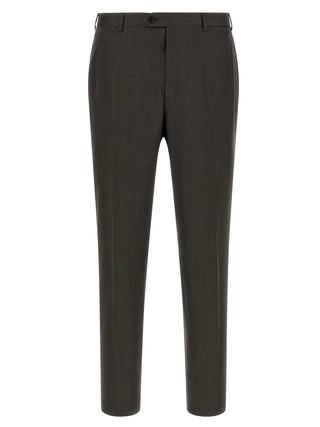 Brioni Brown Wool Two-Piece Suit