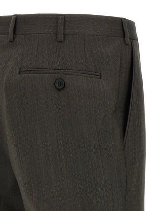Brioni Brown Wool Two-Piece Suit