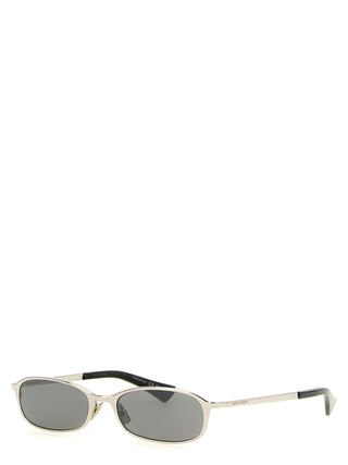 Saint Laurent Gray Acetate Sunglasses