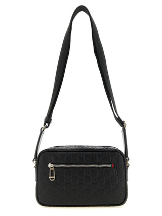Gucci Black Calfskin Crossbody Bag