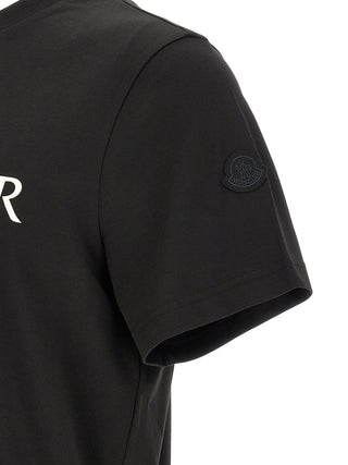 Moncler Black Cotton T-Shirt