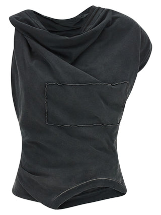 Maison Margiela Gray Cotton Blouse