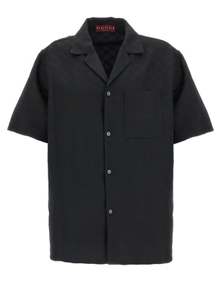 Gucci Black Linen Blouse