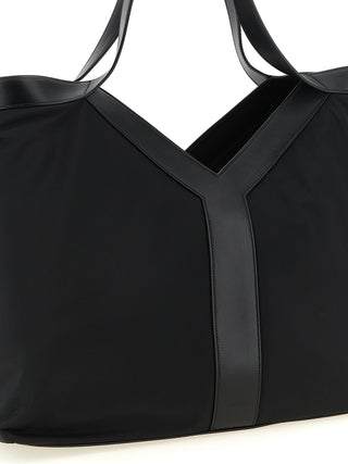 Saint Laurent Black Calfskin Tote Bag