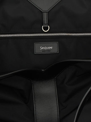Saint Laurent Black Calfskin Tote Bag