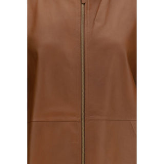 Max Mara Cinoso Leather Jacket