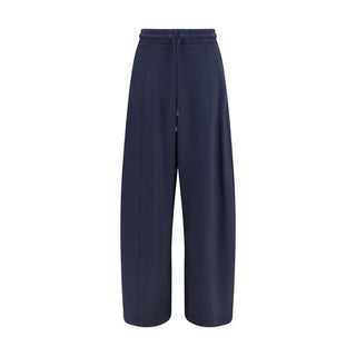 Max Mara Olmo Technical Jersey Barrel-Leg Pants