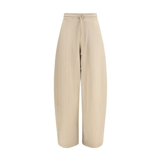 Max Mara Olmo Technical Jersey Barrel-Leg Pants