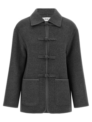 Rohe Gray Wool Coat