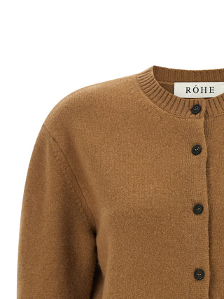 Rohe Brown Wool Cardigan