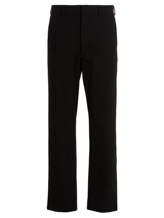 Prada Black Polyester Casual Pants
