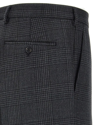 Prada Gray Virgin Wool Dress Pants
