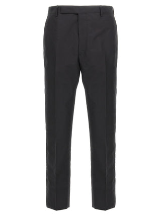 Prada Black Cotton Dress Pants
