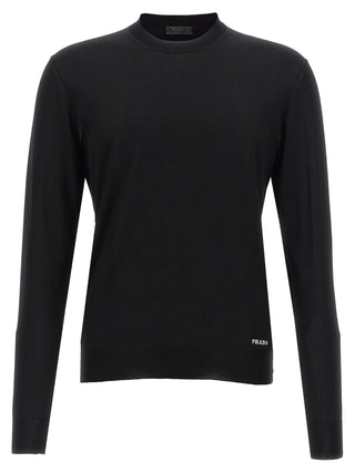 Prada Black Silk Cardigan
