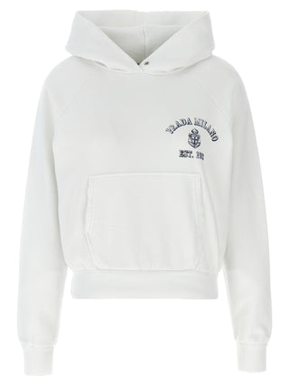 Prada White Cotton Sweatshirt