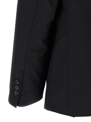 Prada Black Virgin Wool Blazer