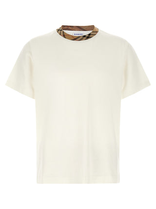 Burberry Beige Cotton T-Shirt