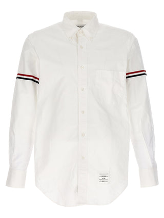 Thom Browne White Cotton Blouse