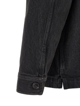 Saint Laurent Black Cotton Blouse