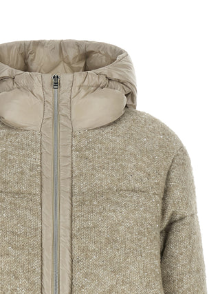 Herno Resort Bouclé Padded Jacket