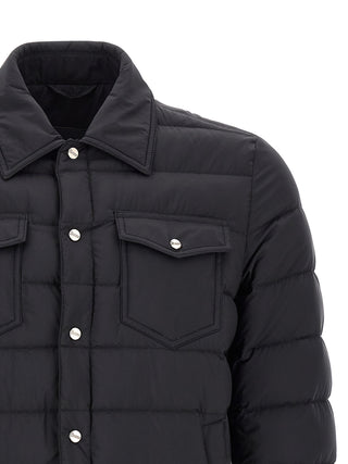 Herno La Denim Quilted Jacket