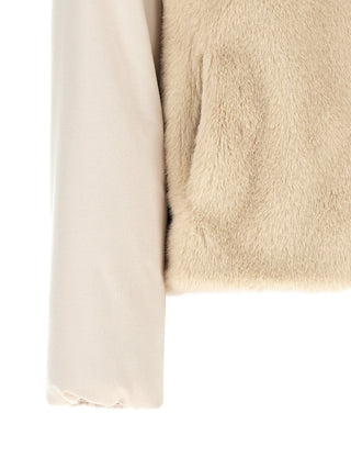 Herno Resort Faux Fur Long Jacket