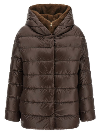 Herno Quilted Long Down Jacket