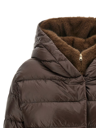 Herno Quilted Long Down Jacket