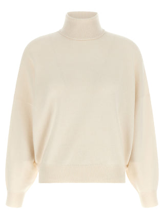 Brunello Cucinelli White Cashmere Cardigan