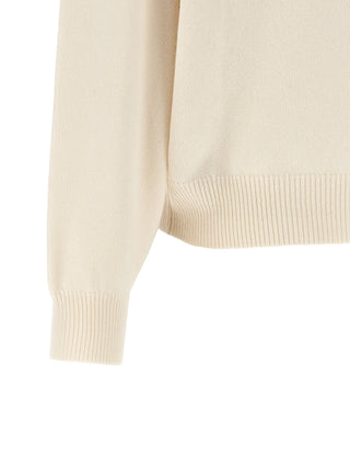 Brunello Cucinelli White Cashmere Cardigan