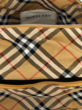 Burberry Beige Polyester Backpack