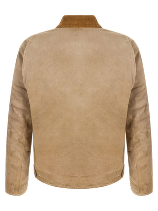 Golden Goose Beige Cotton Shell Jacket