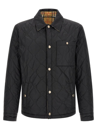 Burberry Black Polyamide Full-Length Jacket