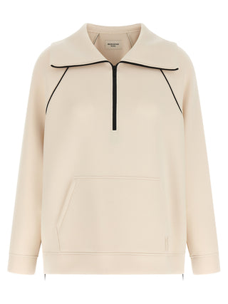 Weekend Max Mara Half-Zip Mohair Sweatshirt