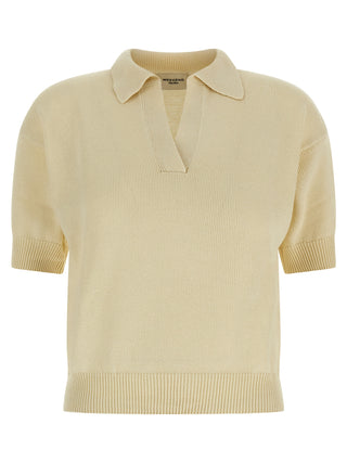 Weekend Max Mara Albero Cotton Polo Top