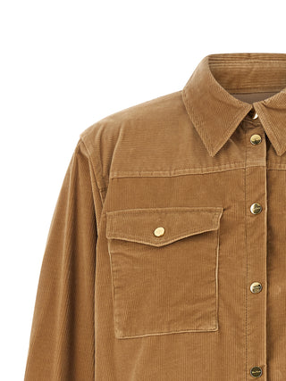 Max Mara Studio Cotton Corduroy Overshirt