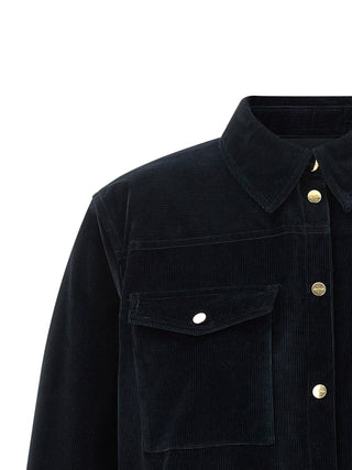 Max Mara Studio Cotton Corduroy Shirt Jacket