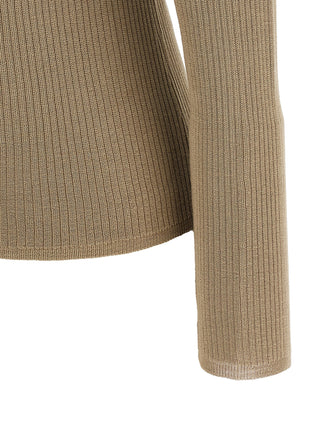 Max Mara Gergo Silk and Cashmere Polo Sweater