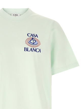 Casablanca Blue Organic Cotton T-Shirt