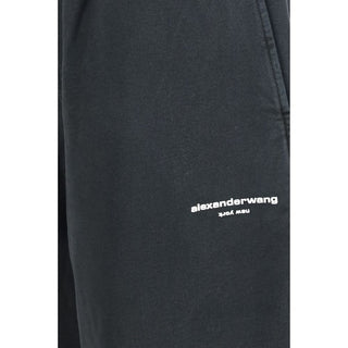 Alexander Wang Black Cotton Casual Pants